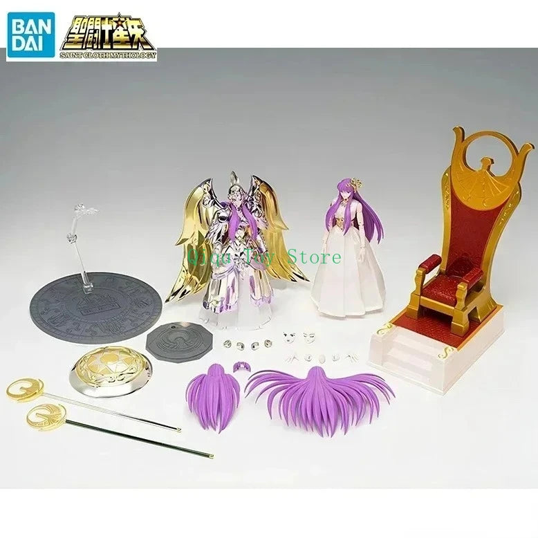 BANDAI Saint Seiya Saint Cloth Myth Former Goddess Athena 2.0 Kido Saori 20th Anniversary Anime Character Model In Stock Toy