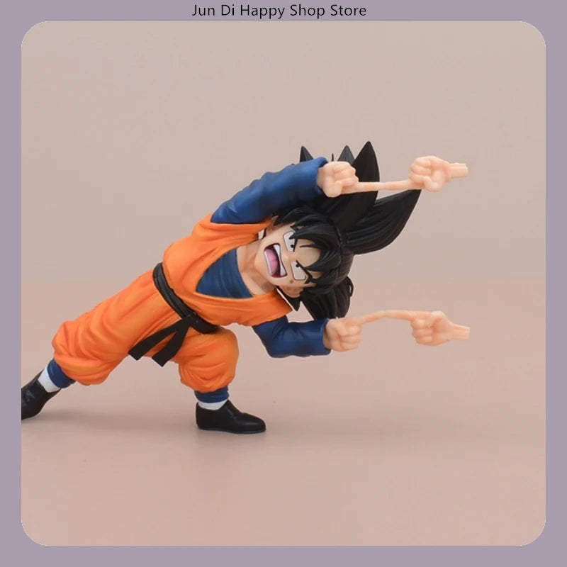 Dragon Ball Gotenks Fusion Dance 10cm Anime Figure Statue Desktop Decoration Gift