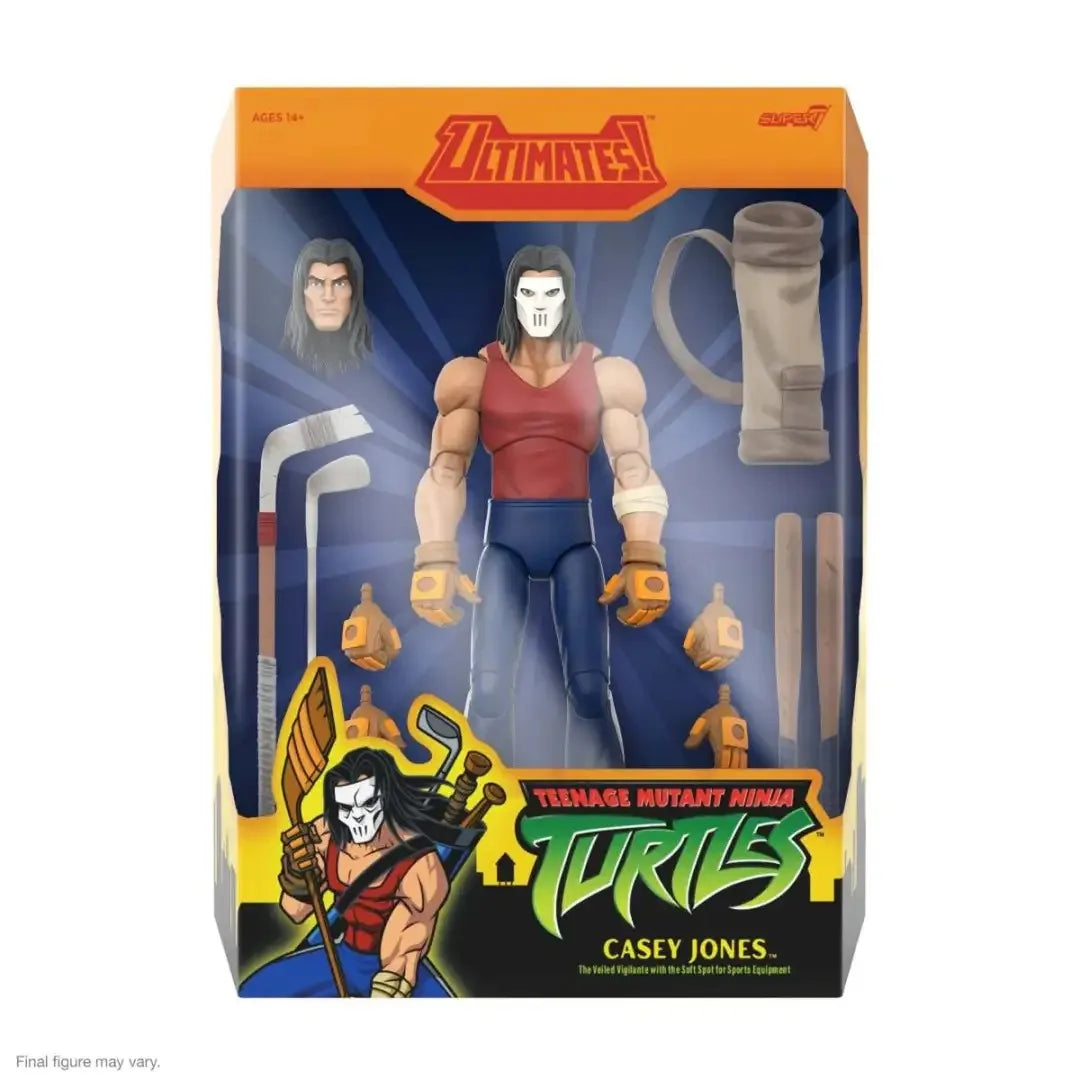 Super7 Teenage Mutant Ninja Turtles TMNT Wave 13 Action Figures Casey Jones Shredder Splinter Articulated Collectible Display