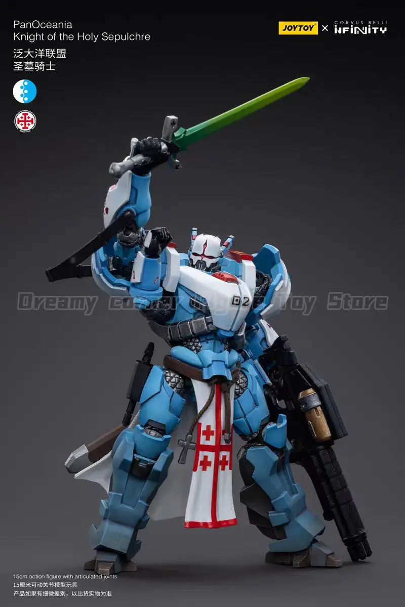【24 Hours Delivery】JOYTOY Infinity PanOceania Knight of The Holy Sepulchre 1/18 Action Figures