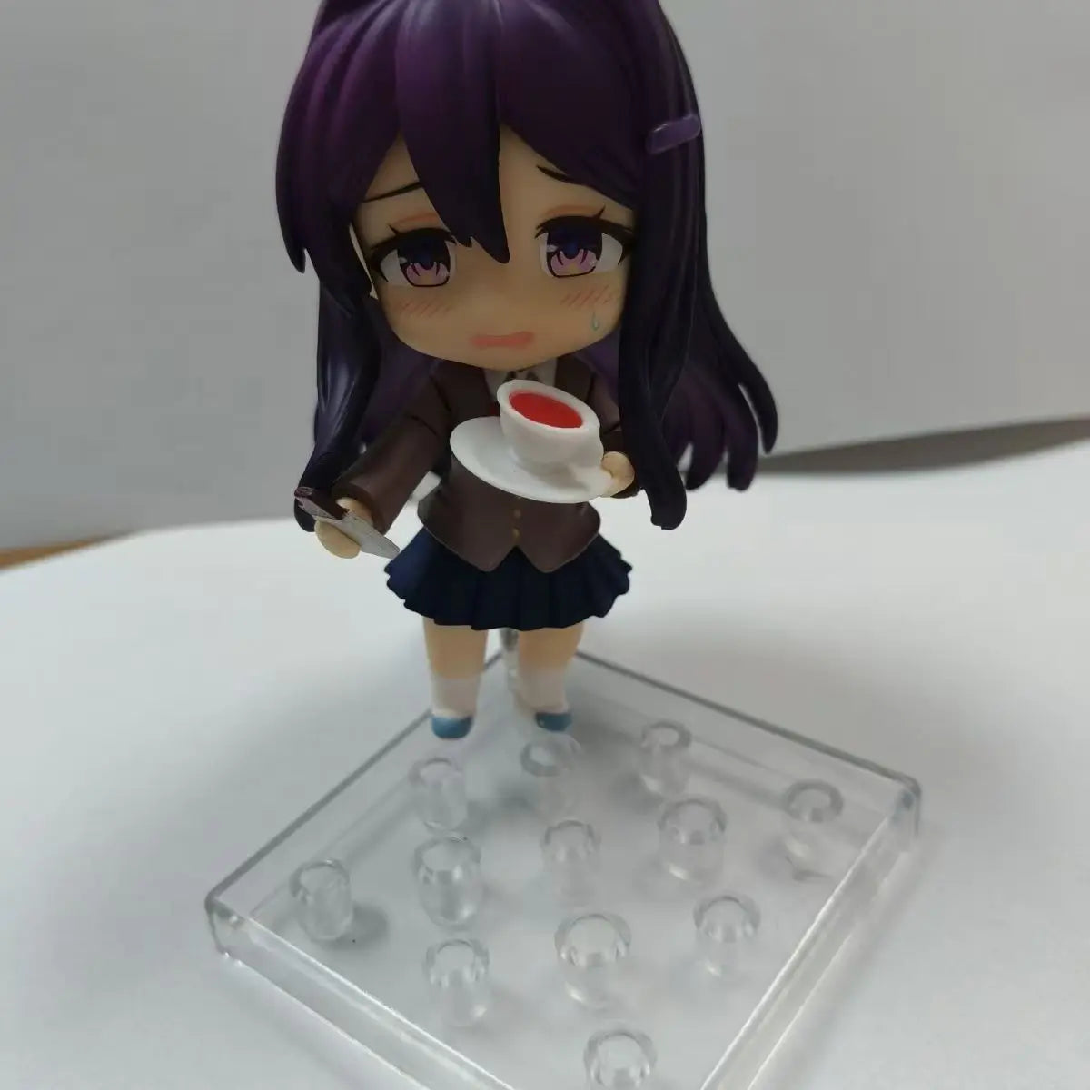 Anime Doki Doki Literature Club! Yuri 2283 cute girl  Articulated Figure Model Toys Christmas Gift 10cm