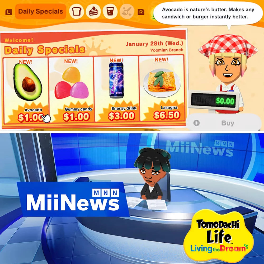 Nintendo Switch Game Juego Tomodachi Life Living the Dream Nintendo Physical Game Card for Nintendo Switch OLED Switch 2