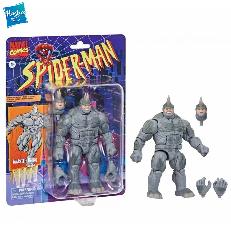New Original Hasbro Marvel Legends Series MARVEL'S RHINO Action Figure Model Toy Birthday Gift Collection