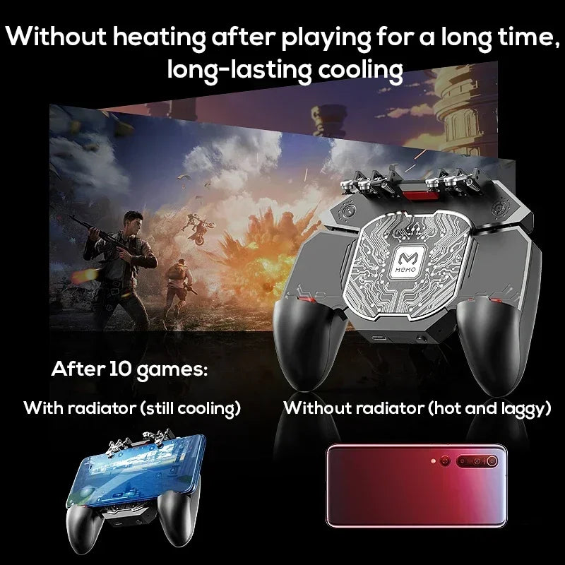Fingers Radiators MEMO NEW DL100 Mobile Phone 6 Fingers Gamepad Joysticks Controller Sem ...