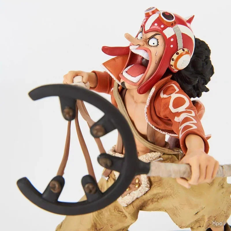 Genuine Bandai Banpresto One Piece Usopp Figure World Colosseum Zoukeiou Bwfc 2 Vol.7 Collection Action Figurine Model Statue