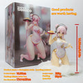 Qipao SUPERSONICO Anime Characters figurine Handmade Cake Pretty Girl Handmade Bookshelf Car Case Ornament Model Otaku Gift