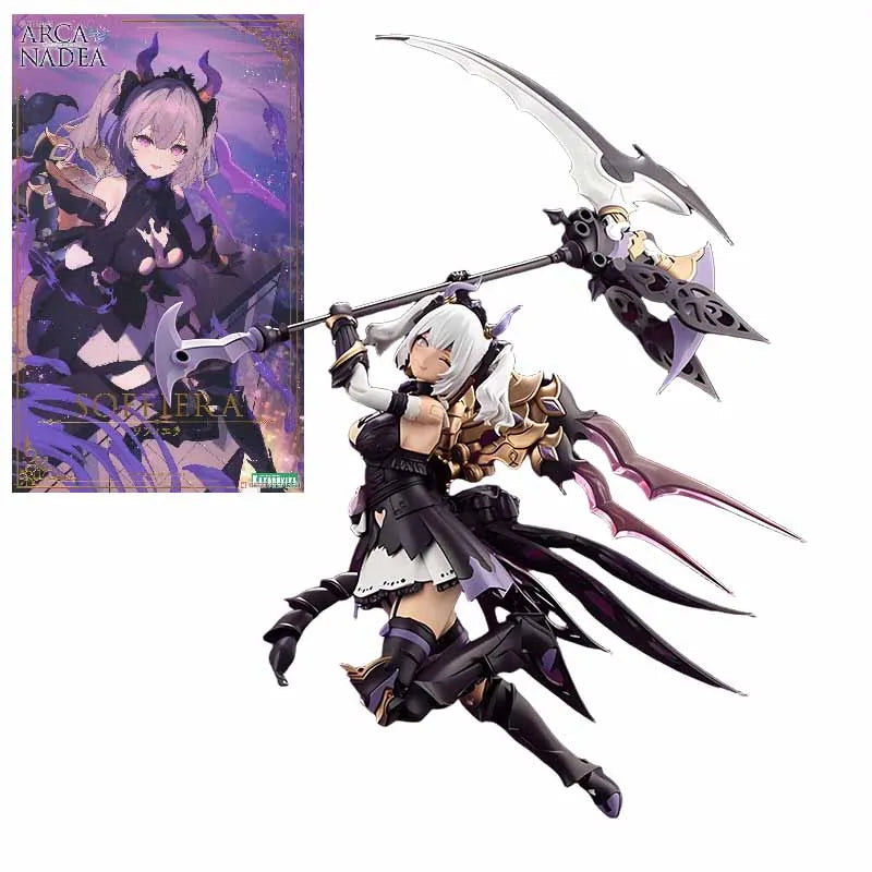 KOTOBUKIYA Original ARCA NADEA VELRETTA SOFFLERA LUMITEA Anime Action Figure Assembly Model Toys Collectible Model Ornaments