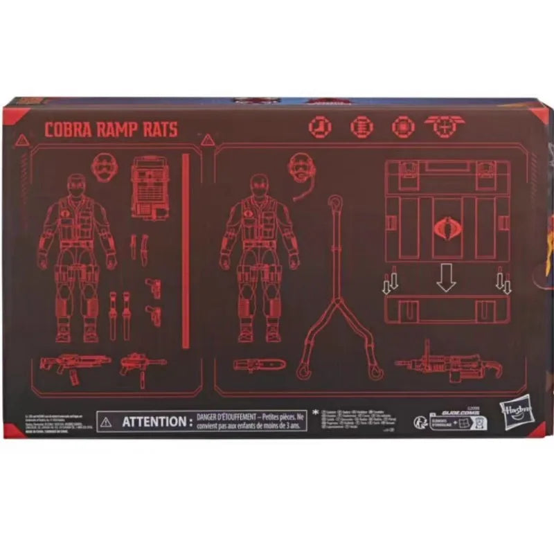 New Original Hasbro G.I. Joe Classified Series COBRA RAMP RATS Action Figure Model Gift Toys