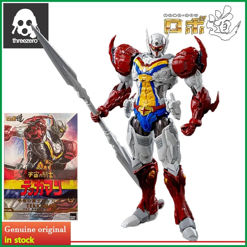 Threezero Original Finished Mecha Tekkaman Blade Zinc Alloy Collectible Model Super Realistic Painting Boys and Girls Toys Gift