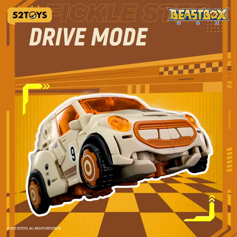 52TOYS BeastDrive BD-16 FICKLE STEP Model Kit，Deformation Robot, Converting Toys, Action Figure, Collectible Toys