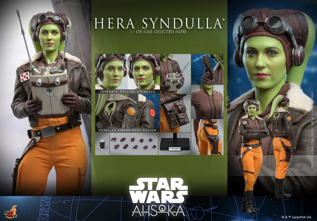 24-hour Shipping HOTTOYS HT TMS113 Hera Syndulla Ahsoka TV Series Star Wars Action Figures Gift Collection