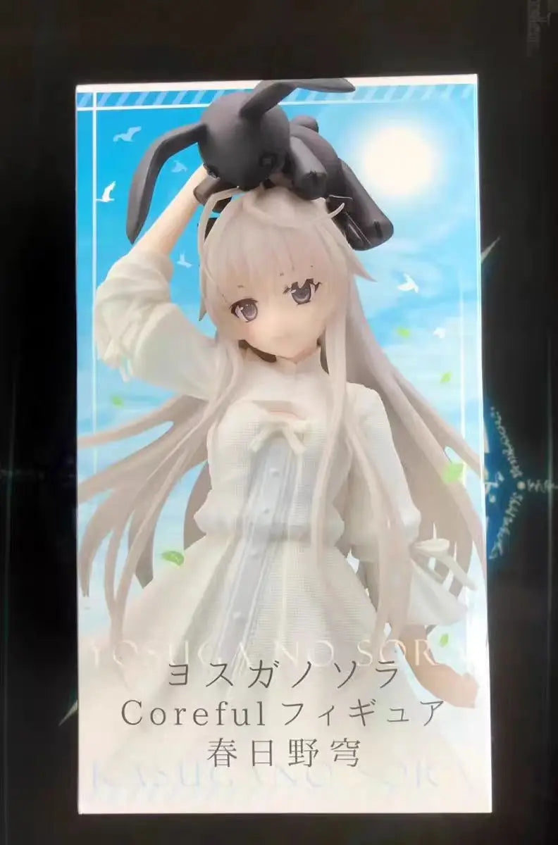 TAITO Yosuga No Sora Kasugano Sora 18cm Coreful White Dress Anime Action Figures Model Toy Collectible Model