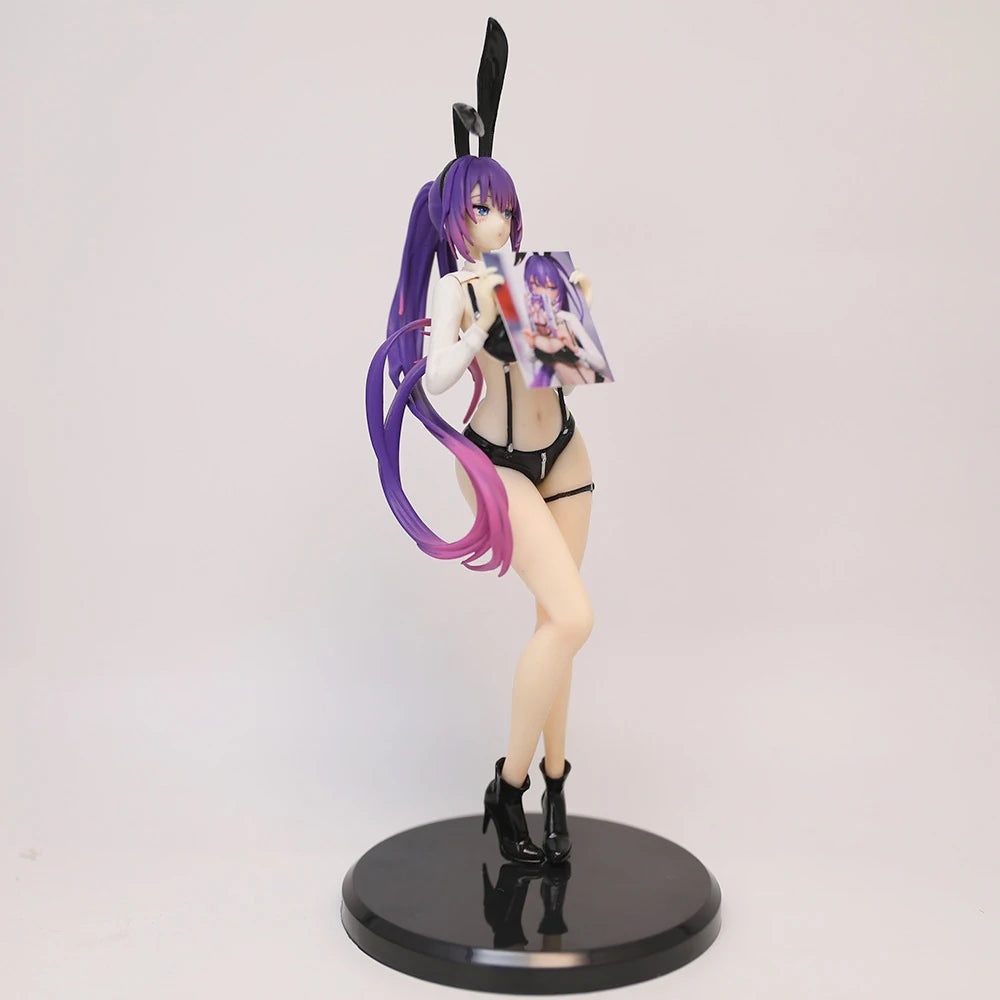 Trendy Desktop Decoration UNA Rabbit Girl Model Collectible PVC Toy Gift Anime Figure 8+ Years Old Fans Collectibles