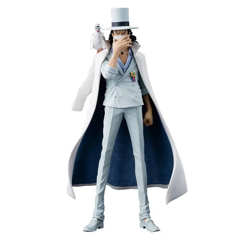 ONE PIECE Banpresto Rob Lucci Black clothes white clothes Anime Figure Toy Gift Original Product