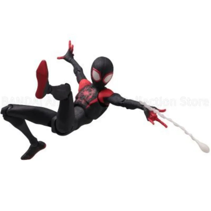 In Stock Original Marvel Sentinel UnionCreative SV-Action SPIDER-MAN Miles Morales 130mm Action Figure