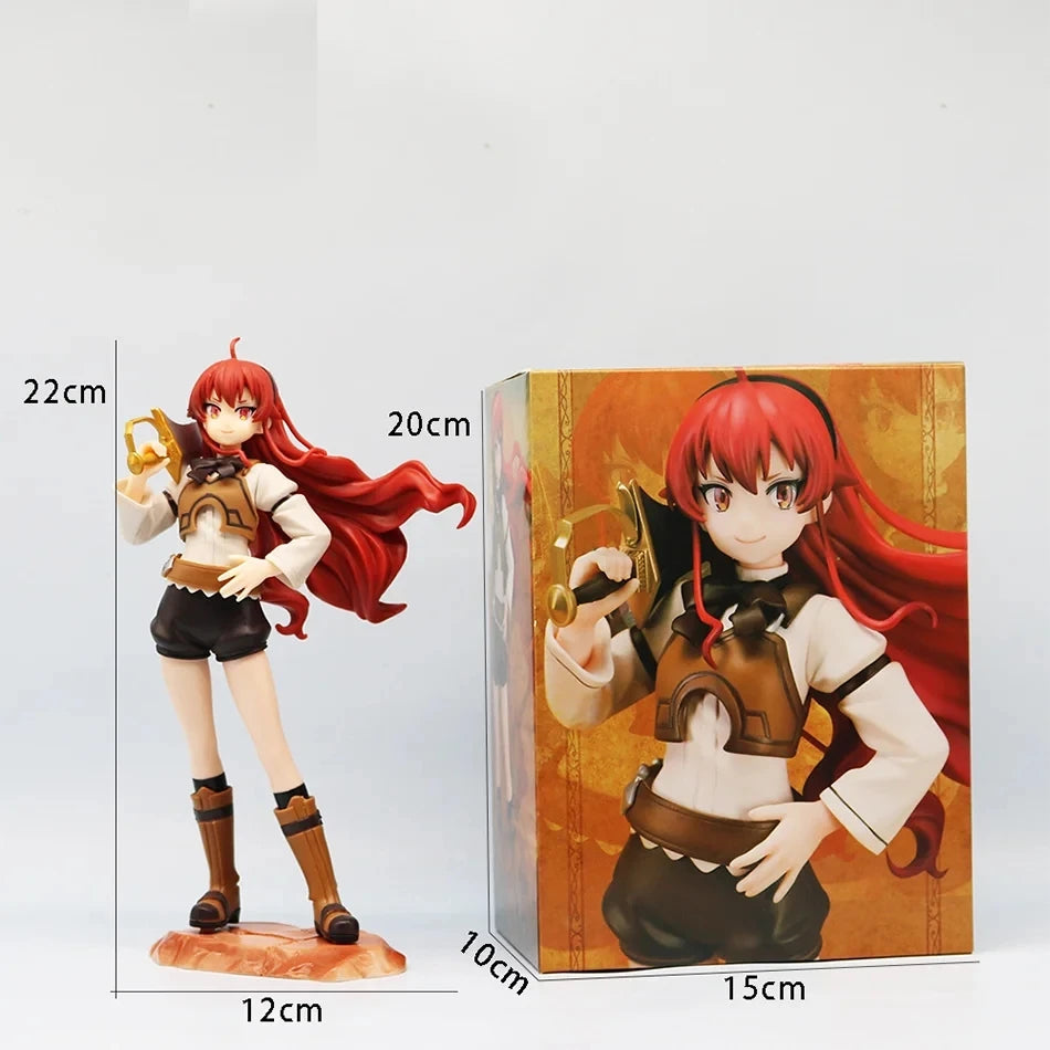 Anime Eris Boreas Figure Toys Mushoku Tensei Action Figures Eris Greyrat Figure PVC Model Collectible Statue Decoration Dolls