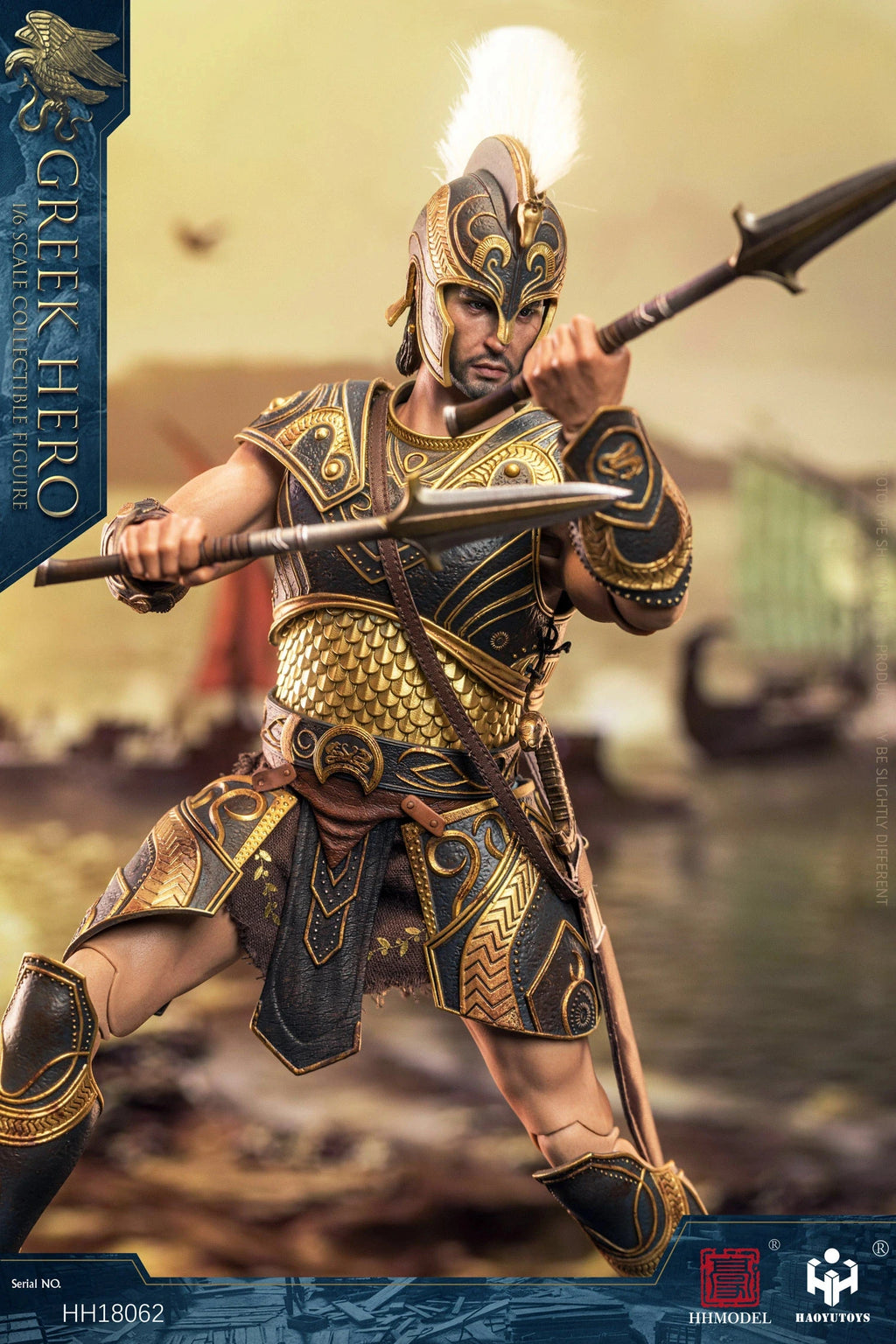 HHMODEL HAOYUTOYS HH18062 1/6 Greek War God Imperial Legion Soldier 12-inch Action Figure Collectible Model Toy