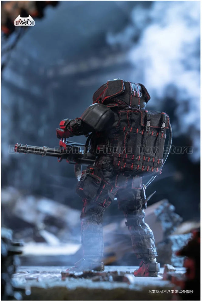 【In Stock】Original HASUKI SALVO Series SA-02 Black Ops Limited Edition 1/12 Action Figure Toy Model Collection