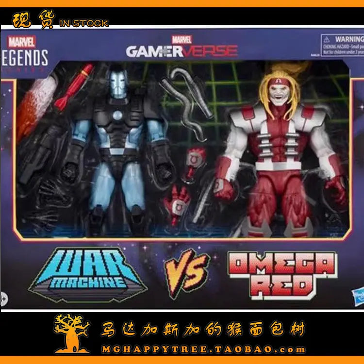Marvel Legends War Machine Vs Omega Red Action Figures Movability Joints Toy Marvel Gamerverse 1/12 Action Figure Collect toy