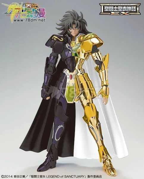 Bandai Saint Seiya Myth Cloth EX Gemini Saga Sanctuary Legend Color Edition Alloy Figure Collectible Gift