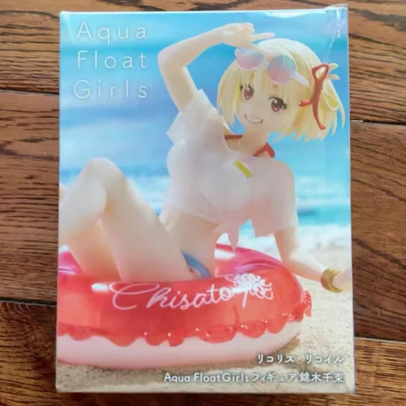 Genuine Taito Lycoris Recoil AFG DC Coreful Figure Loungewear Hawaii Ver Inoue Takina Nishikigi Chisato Anime Figure Model Gift