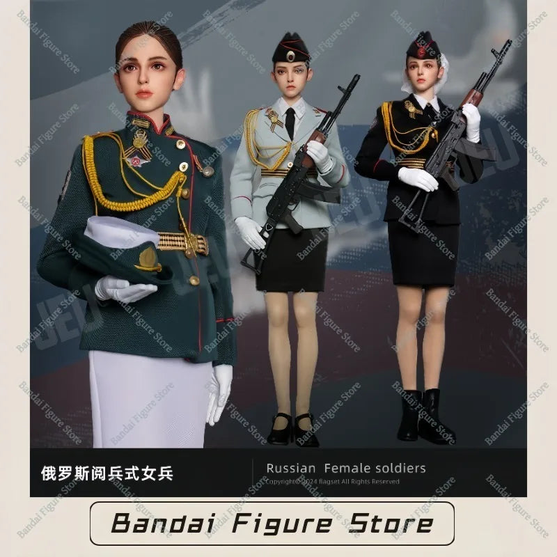 In Stock FLAGSET FS-73054 1/6 Scale Female Soldier Russian Armed Forces Defense Forces Model 12Inch Action Figure Movable Doll