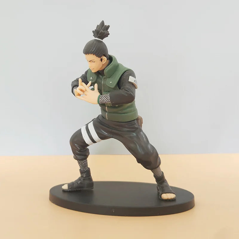 19CM Аниме Известна бойна сцена Наруто Шипуден Узумаки Наруто и Нара Шикамару Модел играчка Подаръчна колекция PVC екшън фигурка