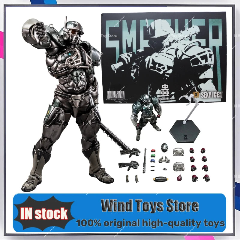 In Stock Original SEXYICE2019 Ice Studio PURE.ICE UNKVAL Crusher-Anaconda Commando Articulated Figure for Collection Gift