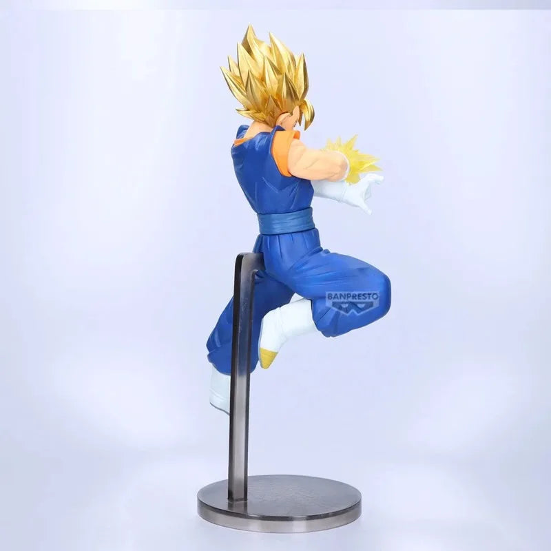 Bandai Original Banpresto Anime Dragon Ball Z Dokkan Battle Gogeta SSJ Vegito SSJ PVC Action Figure Model Collectible Toys