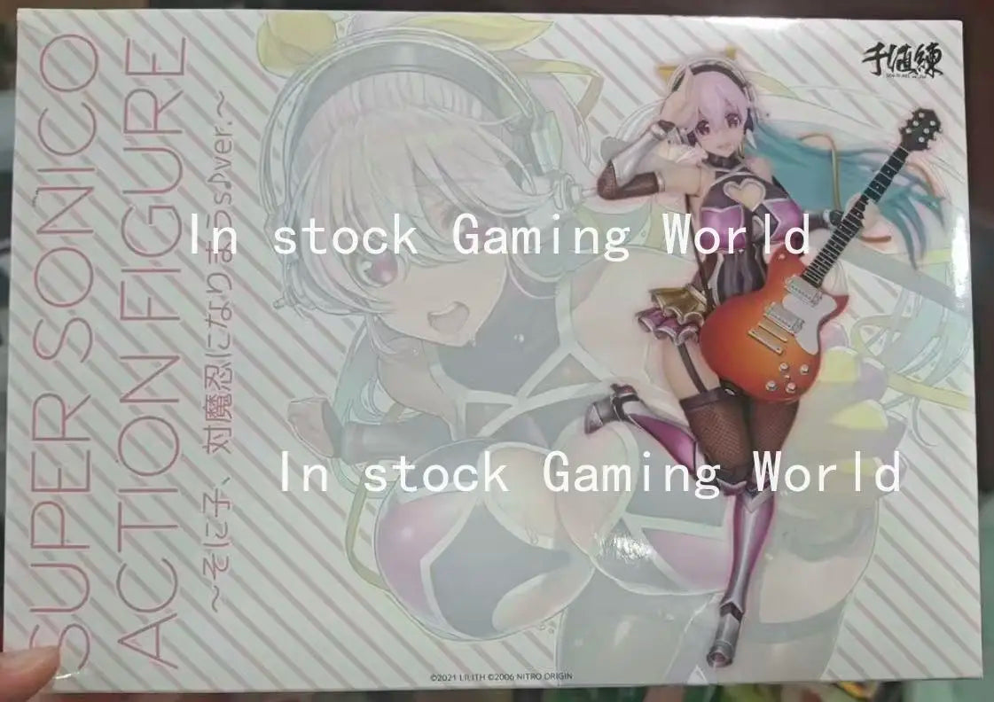 In Stock 100% Original Sentinel Toys Taimanin RPG × Super Sonico 6 Inches Anime Action Collection Figures Model Toys