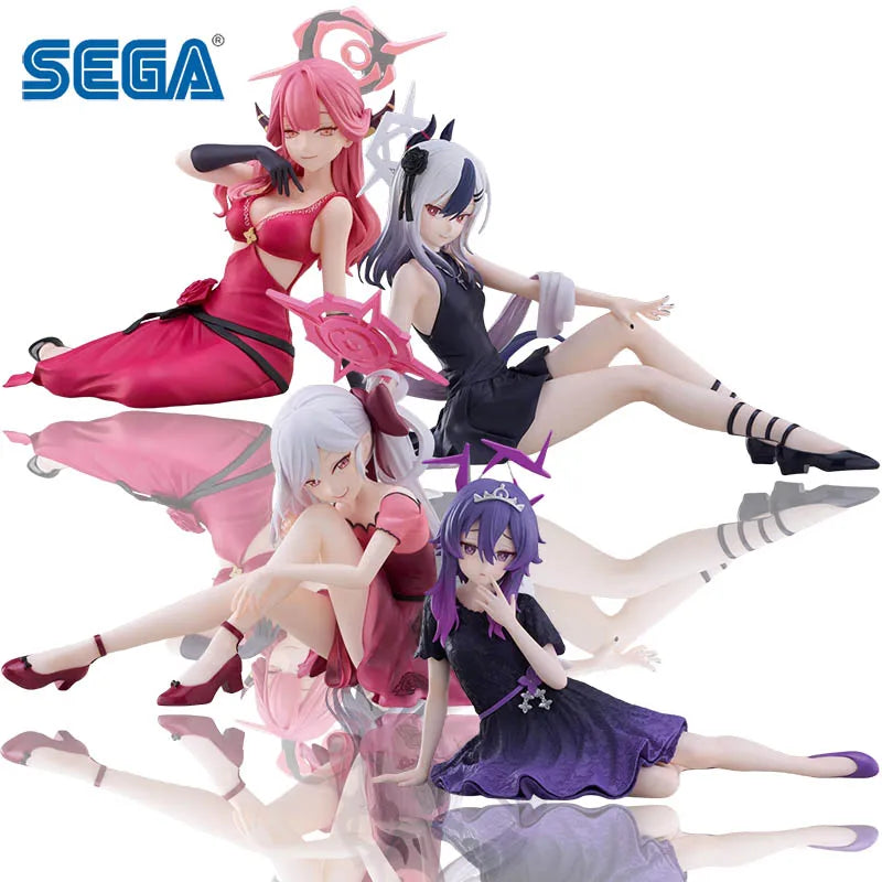 SEGA Yumemirize Blue Archiv Rikuhatima Aru Asagi Mutsuki Onikata Kayoko Igusa Haruka PVC Anime Action Figures Model Toy