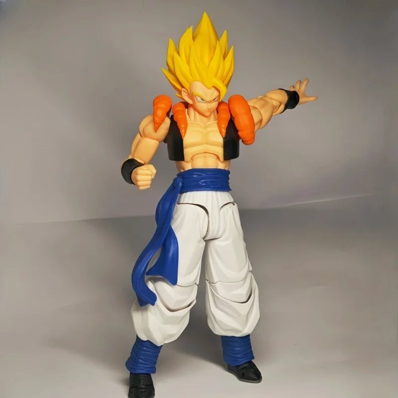 In Stock 1/12 Kamione Original Shf Fusion Warrior Series 02A 02B Version Gogeta Articulated Figure Decorative Model Toys Gifts