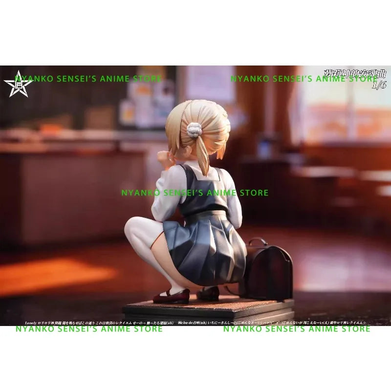 In Stock Jiangxing Studio LL God's Requiem Shiromuku Shigure 1/6 Scale 18cm GK Statue Figure Anime Model Trendy Toy Collectibles