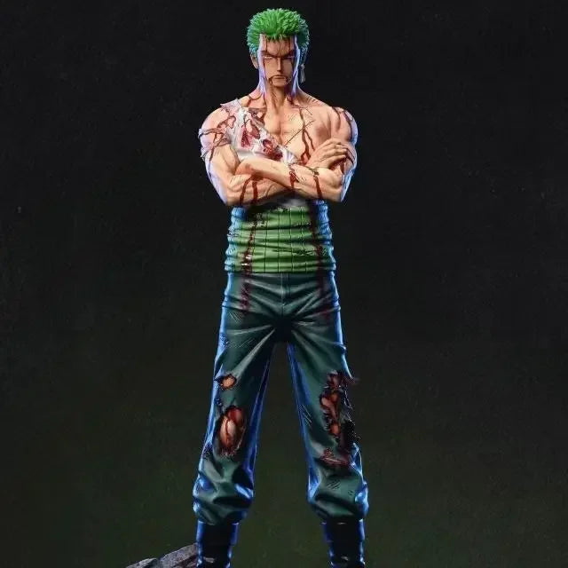30 см One Piece Аниме екшън фигурка Roronoa Zoro Vinsmoke Sanji стойка PVC статуя фигурка модел колекция момче играчка подаръци