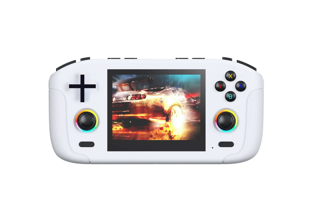 RK35H Handheld Game Console Retro Gaming Console Preloaded Classic Games with Multiple Emulators 3.5 Inch 4K HD IPS Screen