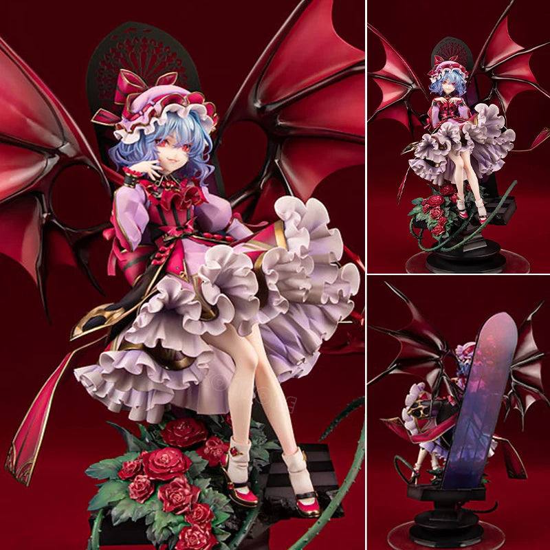 32cm Touhou Project Flandre Scarlet Anime Girl Figure Alter Remilia Scarlet Action Figure Sakuya Izayoi Figurine Model Doll Toys