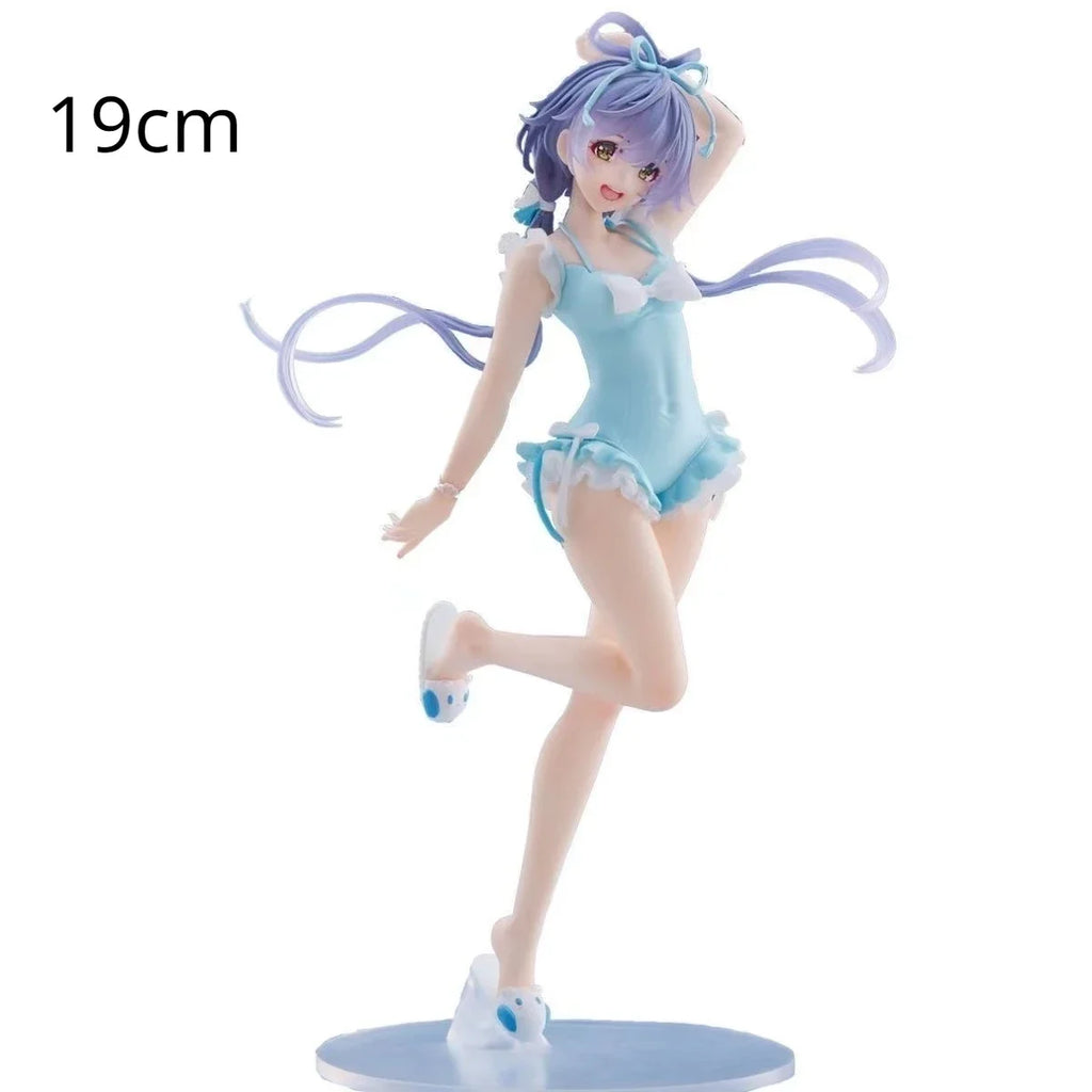 New hatsune miku Hatsune Anime Figures Collecting Summer Bikini Sweet Girl PVC Action Figures Glow Dancer Model Toys
