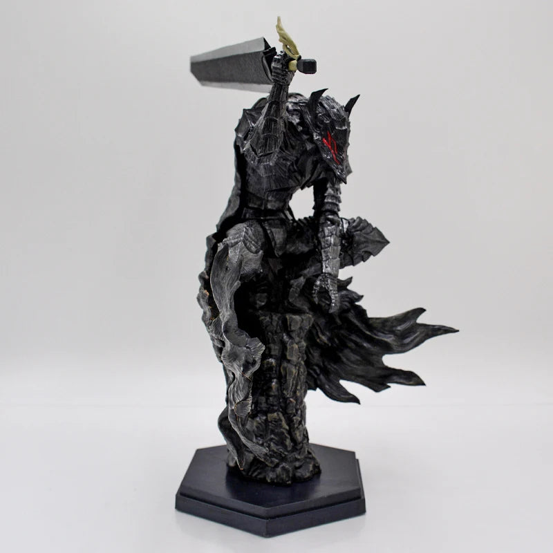 23cm Berserk Guts Anime Figure Berserker Armor L Action Figure Berserk Black Swordsman/Zodd Figurine Collectible Model Doll Toys