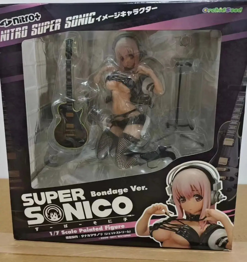 【In Stock Original 】SUPER SONICO Orchid Seed 17cm PVC Anime Action Figure Collectible Model Collection Limited Gift Toys
