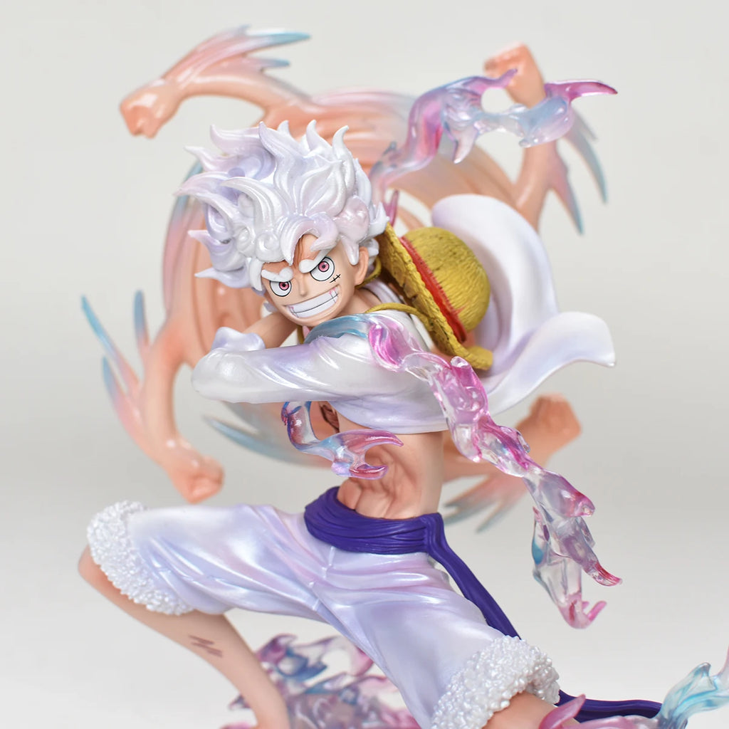 19cm/7.48in Anime One Piece Luffy Figure Gear 5 Luffy Action Figure Collection Model Toy Gift