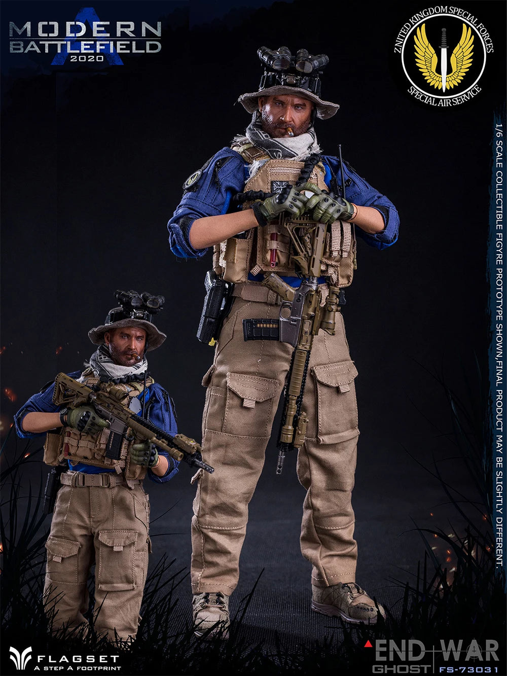 ViiKONDO 1/6 Flagset FS 73031 Action Figures Cpt. John Price End War COD Army Men 12inch Toy Model Captain Full Set Collection