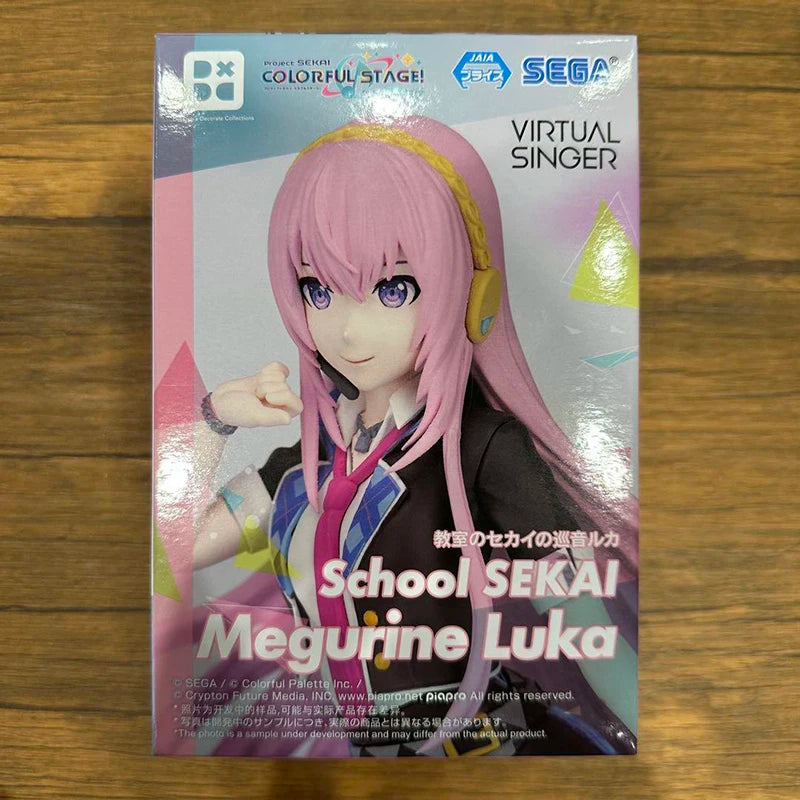 In Stock SEGA Desktop×Decorate Collections HATSUNE MIKU KAITO MEIKO Megurine Luka  Kagamine Len & Rin PVC Anime Figures Toy