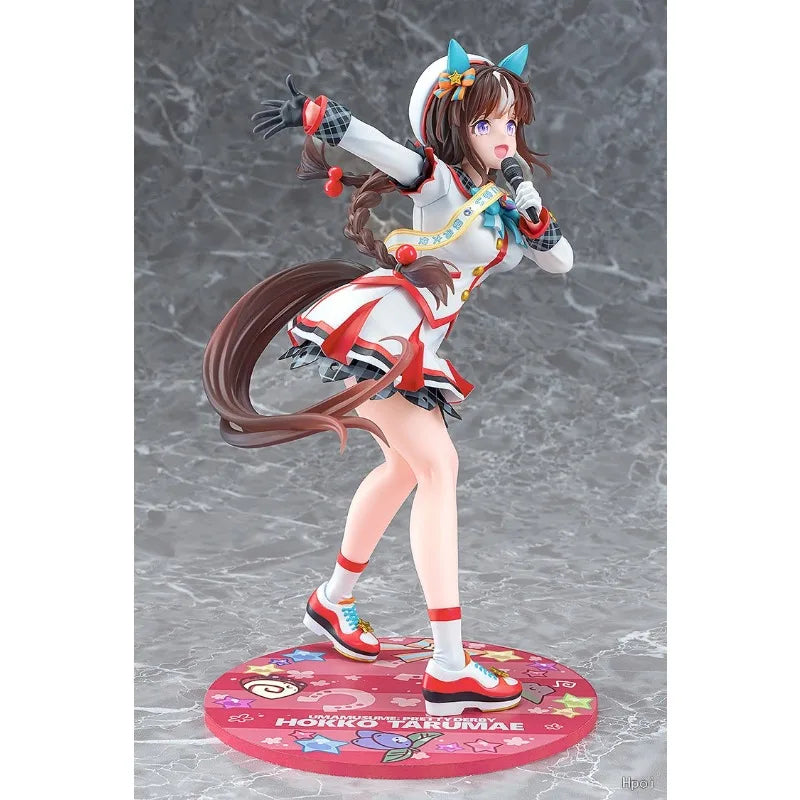 In Stock Phat! Uma Musume Pretty Derby Hokkori Tsumore White Wing Return Ver. 1/7 24cm Figure Anime Model Desktop Collectible