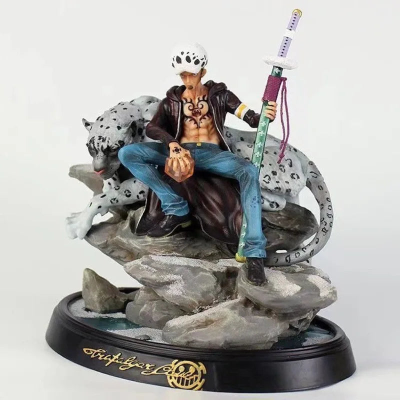 One Piece Gk Pvc Trafalgar Law Anime Figure Model Toy Exquisite Desktop Decoration Collectible Model Boy Surprise Festival Gift