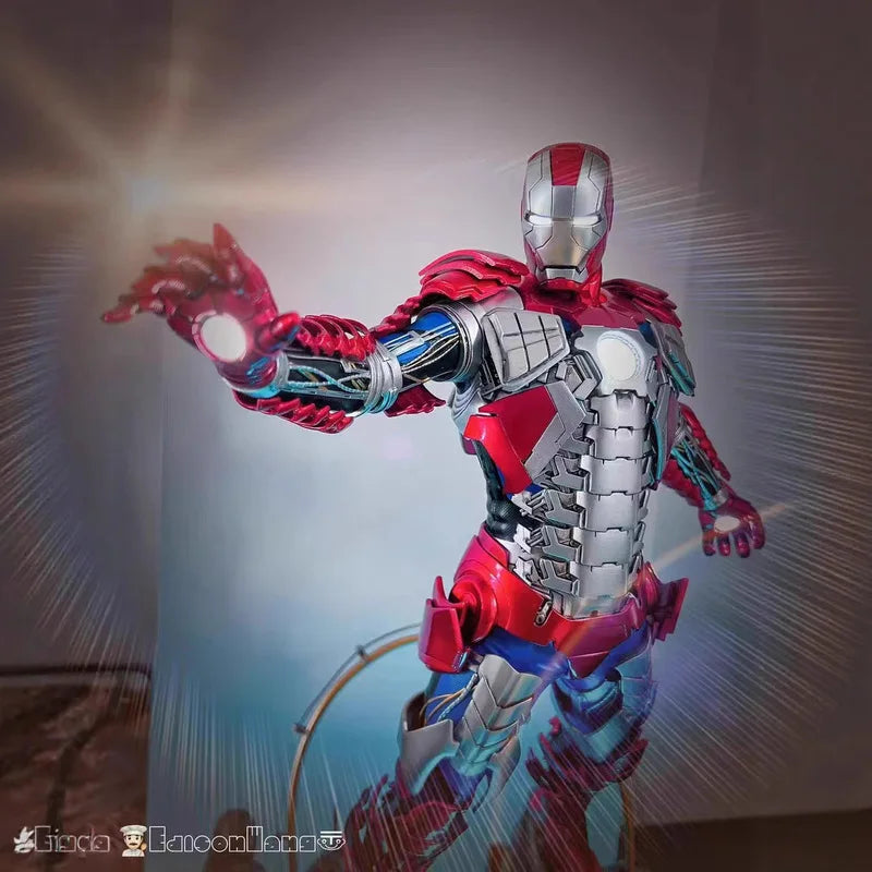 New Product In Stock Marvel Series 66cm 1/4 Iron Man Mk5 Avengers High-End Gk Statue Figurine Model Surprise Gift For Fans