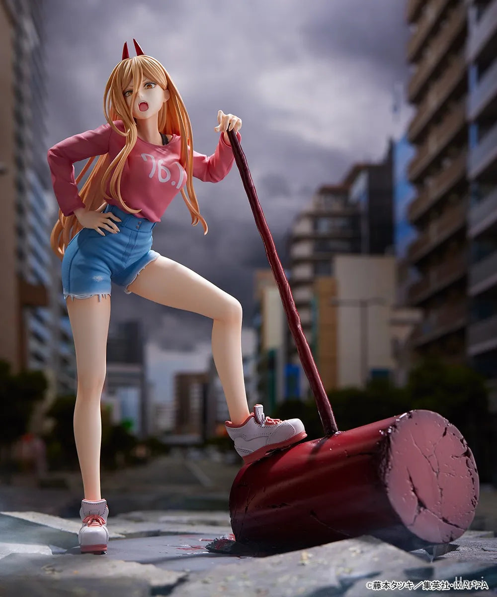 Original AMAKUNI AmiAmi Power Anime Humanoid Decoration Toys Gifts Collection 1/7 27cm