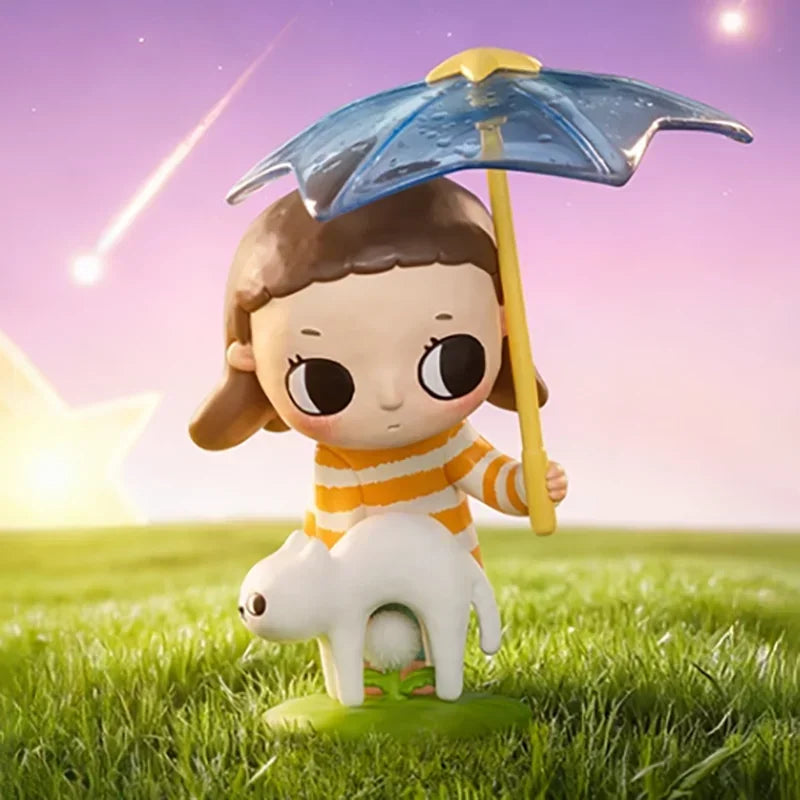 POPMART Nyota We Are All Stars Series Original Blind Box Surprise Mystery Box Cute Anime Action Figure Ornaments Figurines