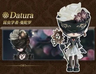 Kawaii Figure Game Identity 5 White Noir Seer Gardener Mercenary Joseph Naiad Prisoner Prospector Priestess PVC Model Gifts