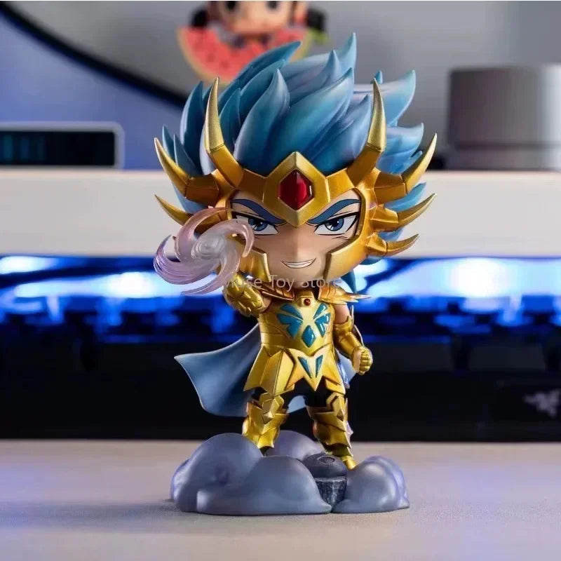 FOC GK Mini Saint Seiya Myth Cloth BOX Knights of The Zodiac 12 Constellation Box Gift Action Figure Model Toy Resin Q Statue