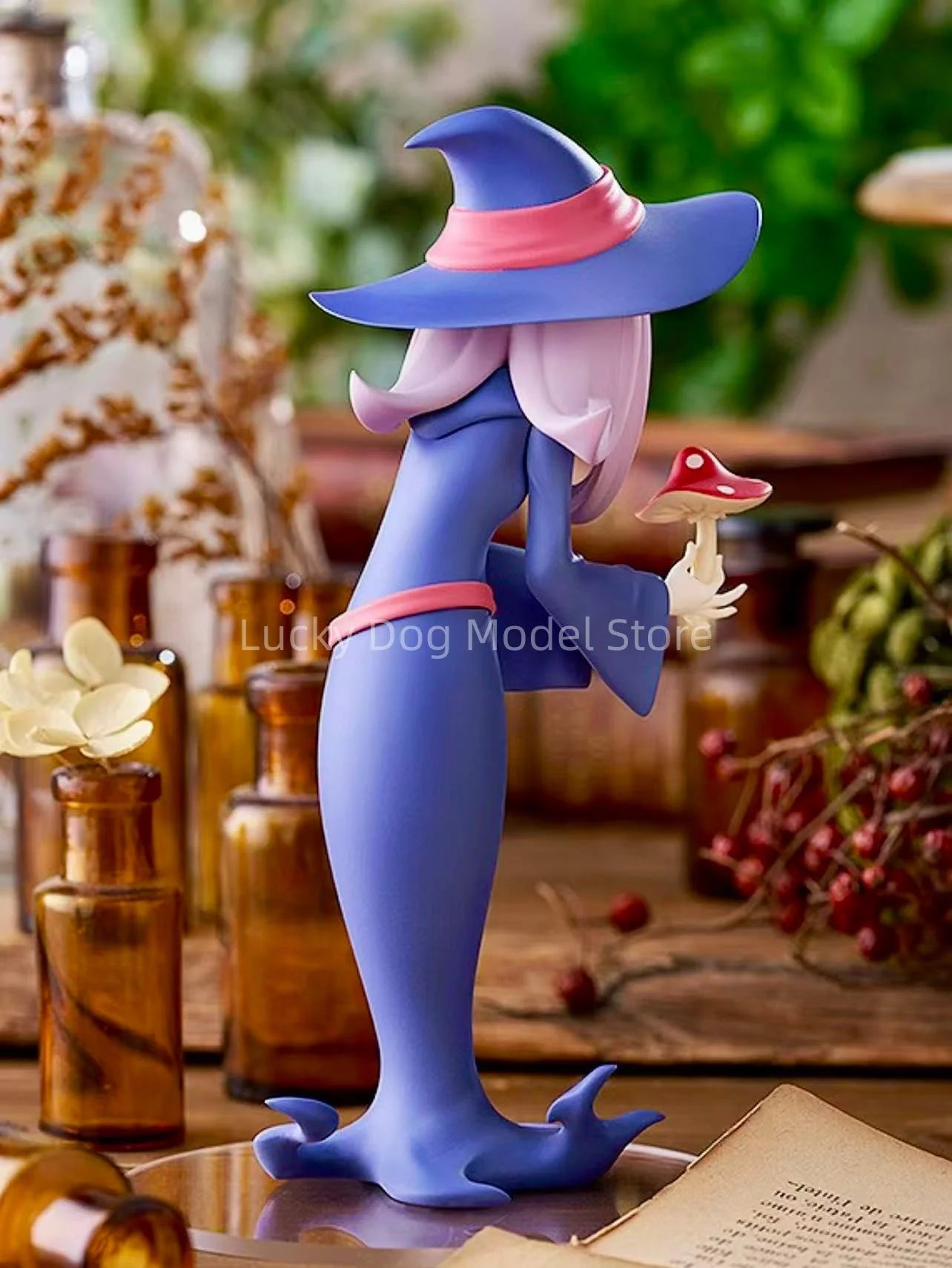 100% Original no box  Sucy Mambavaran Lotte Yanson Atsuko Kagar  Action Figure Anime Model Toys Gift